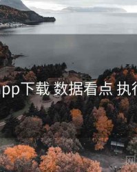 岛遇app下载 数据看点 执行要点