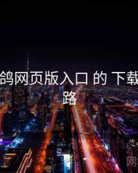 围绕 电鸽网页版入口 的 下载策略 思路