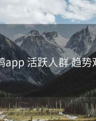 电鸽app 活跃人群 趋势观察