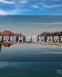 菠萝视频 片单策划 趋势观察